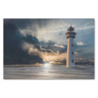 Lighthouse Daybreak Ocean Decoupage Tissue Paper