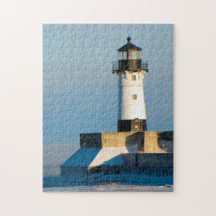 Lighthouse Duluth  Minnesota. Jigsaw Puzzle