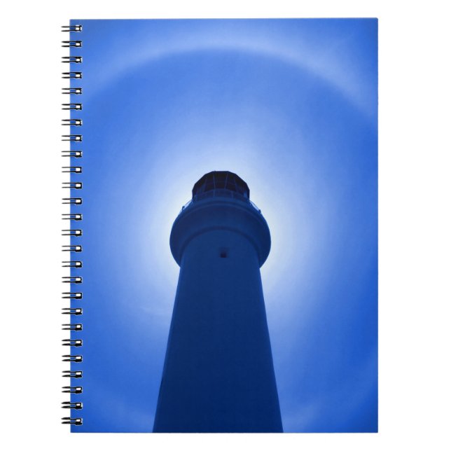Lighthouse Effect - Blue Notebook (Front)