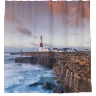 Lighthouse England Shower Curtain