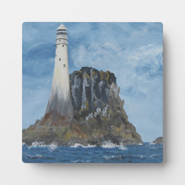 Lighthouse Fastnet, Ireland, Irish Sea, Plaque (Front)