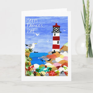Lighthouse Father's Day Card