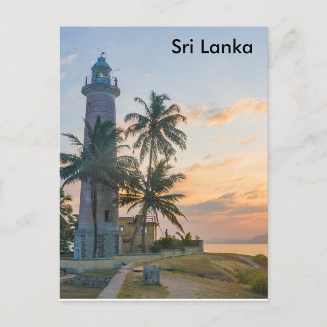 Lighthouse, Galle, Sri Lanka Postcard (Front)