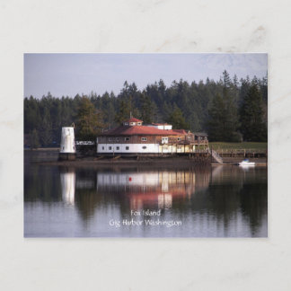 Lighthouse, Gig Harbour Washington Postcard