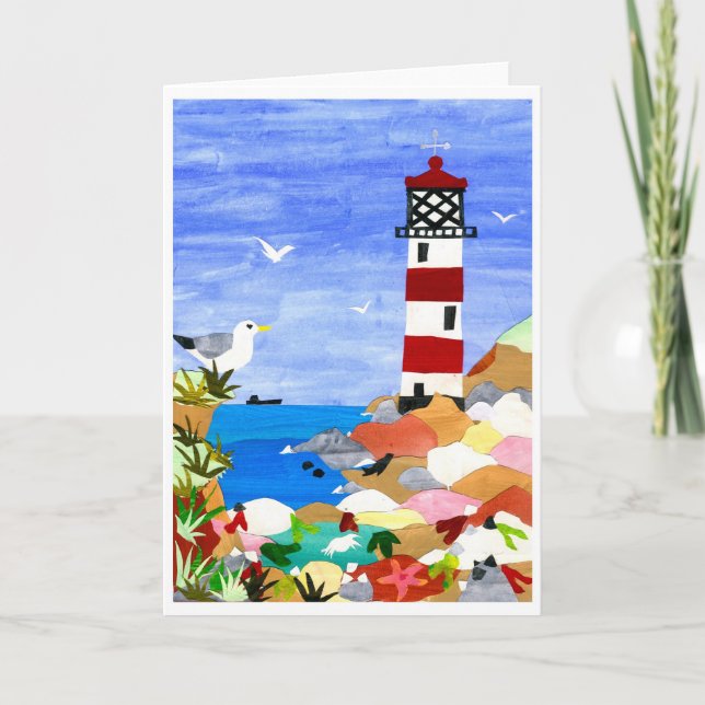'Lighthouse' Greeting Card (Front)