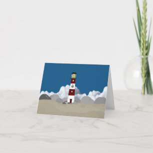 Lighthouse Greeting Card