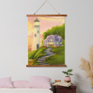 Lighthouse Hanging Tapestry