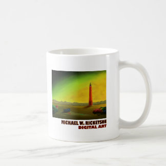 Lighthouse in a Barren Landscape mug