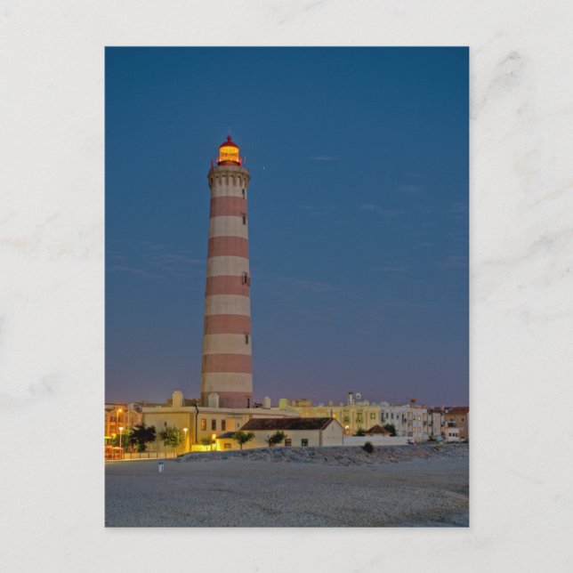 Lighthouse in Aveiro, Portugal Postcard (Front)