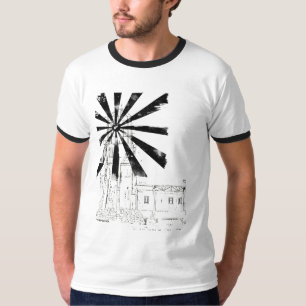 Lighthouse In Black Shirt