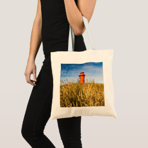 Lighthouse in Stykkisholmur, Iceland Tote Bag