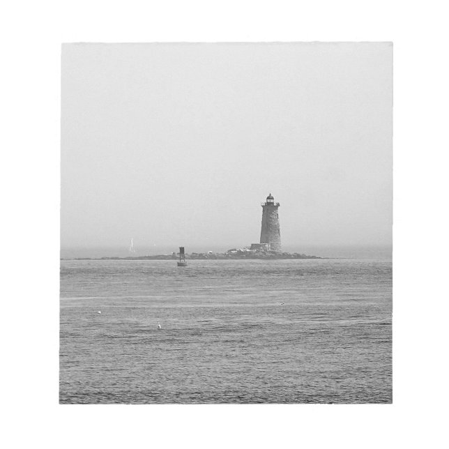 Lighthouse in the Distance Notepad (Front)
