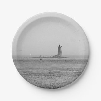 Lighthouse in the Distance Paper Plate