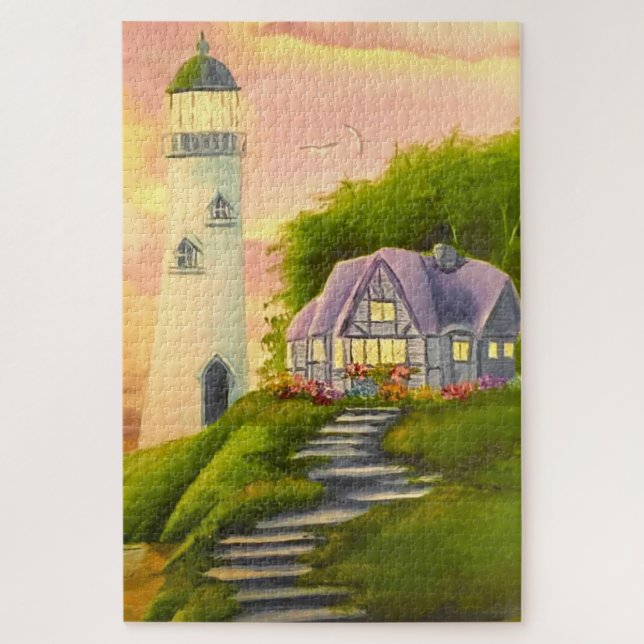 Lighthouse Jigsaw Puzzle (Vertical)
