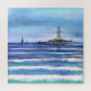  Lighthouse Jigsaw Puzzle - Painting