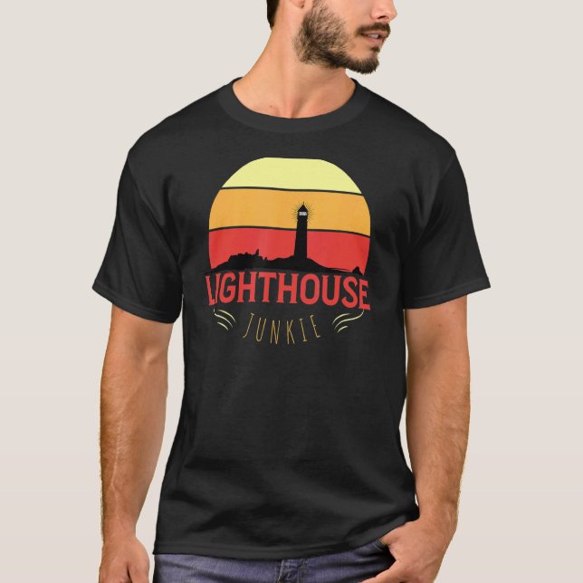 Lighthouse Junkie T-Shirt (Front)
