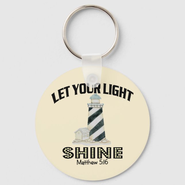 Lighthouse Key Ring (Front)