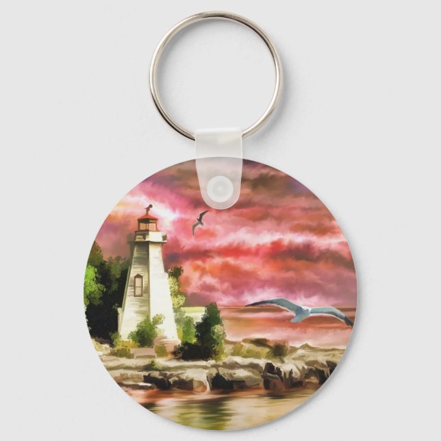 Lighthouse Key Ring (Front)