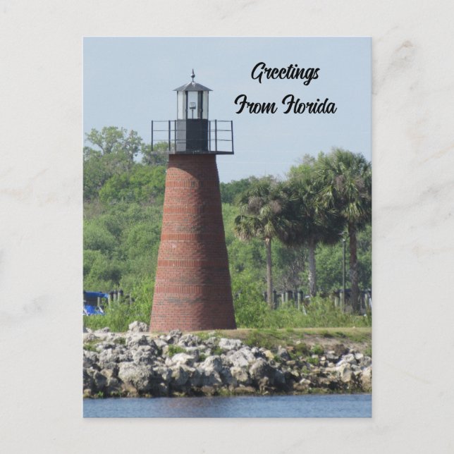 Lighthouse Lake Tohopekaliga Florida Postcard (Front)