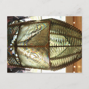 Lighthouse Lamp Postcard