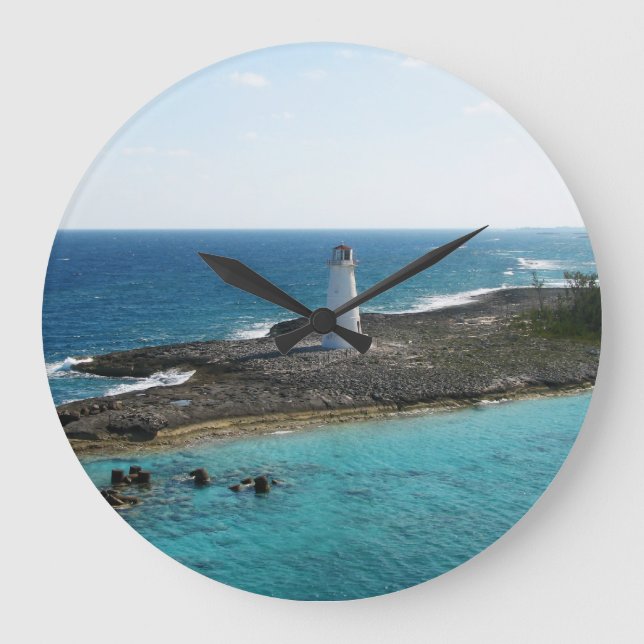 Lighthouse Large Clock (Front)