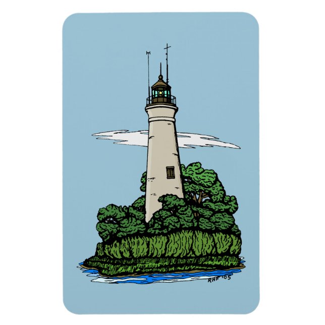 Lighthouse Magnet (Vertical)