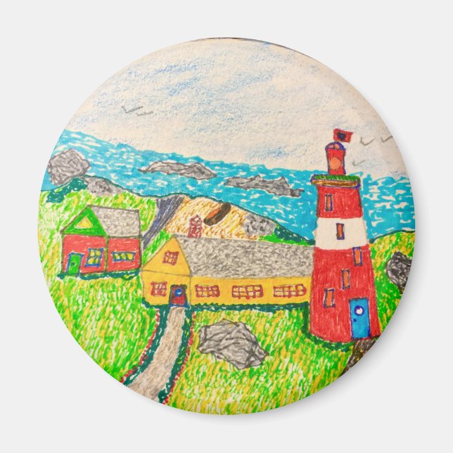 Lighthouse Magnet (Front)