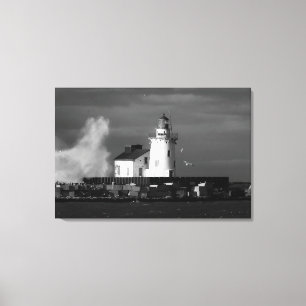 Lighthouse Mist Canvas Print
