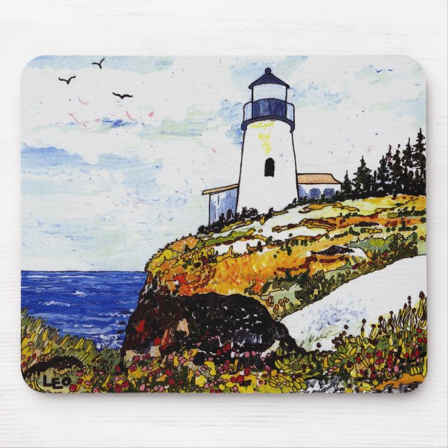Lighthouse Mouse Pad (Front)