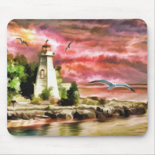 Lighthouse Mouse Pad