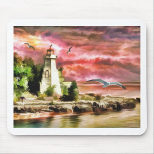 Lighthouse Mouse Pad