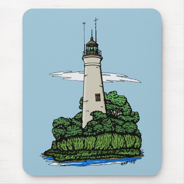 Lighthouse Mouse Pad (Front)