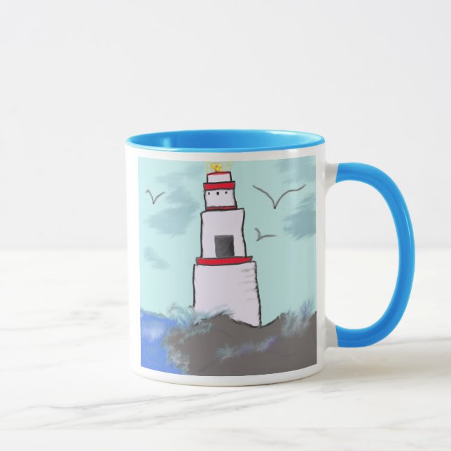lighthouse, mug (Right)