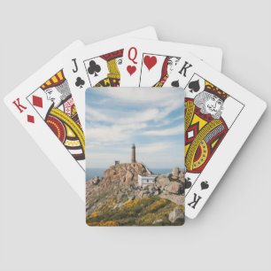 Lighthouse & Museum Cabo Vilan Galicia Spain Playing Cards