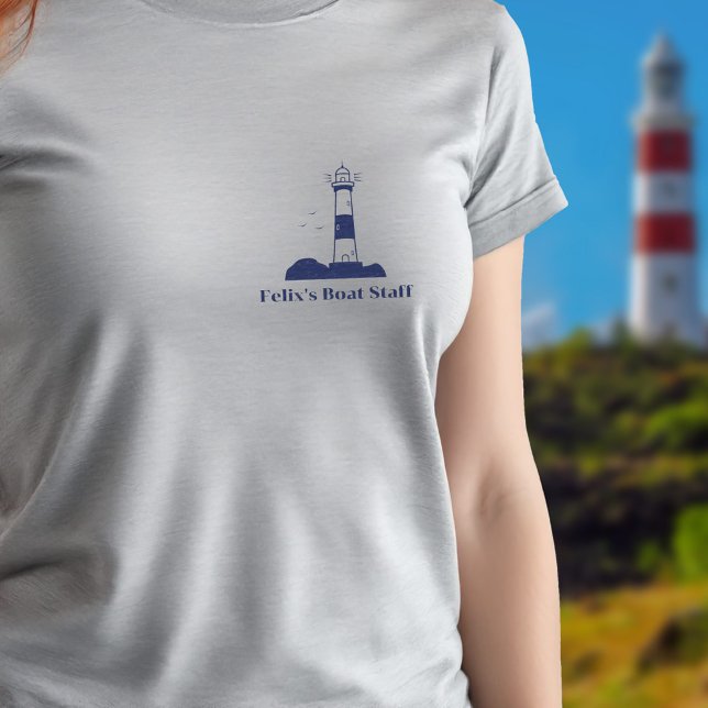 Lighthouse Navy Blue T-Shirt (Lighthouse Navy Blue T-Shirt)