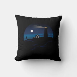 Lighthouse - Night Cushion