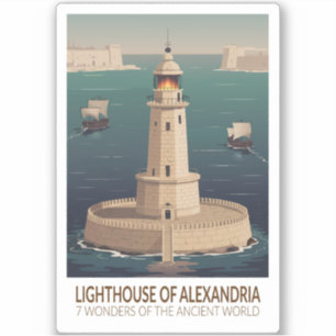 Lighthouse of Alexandria 7 Wonders of the World