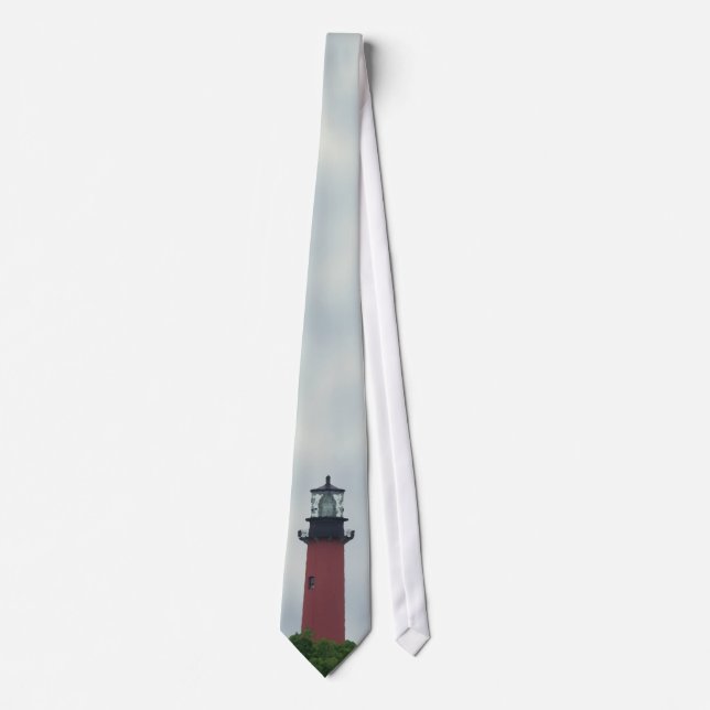 Lighthouse Oil Painting Tie (Front)