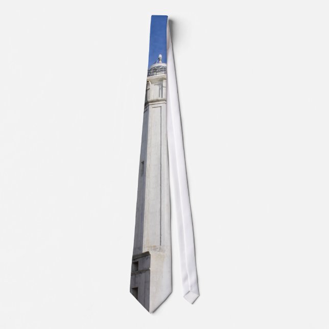 Lighthouse on  Alcatraz Island Tie (Front)