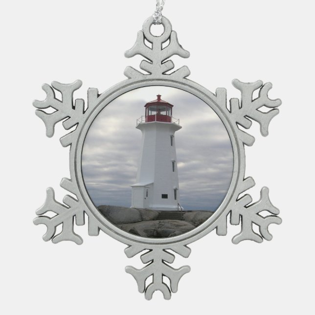Lighthouse ornament Peggy's Cove Nova Scotia (Front)