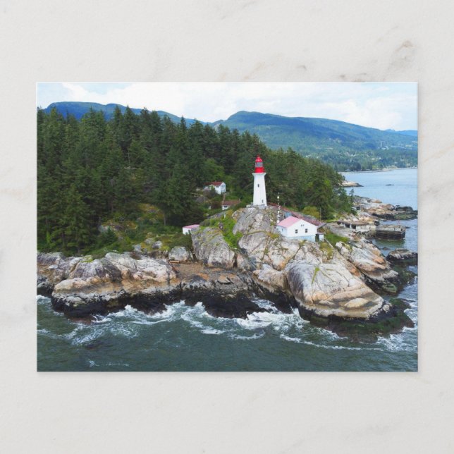 Lighthouse Park, West Vancouver, Canada Postcard