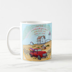 Lighthouse Path Coffee Mug