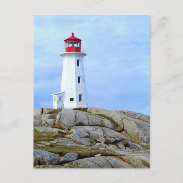 Lighthouse,Peggy's Cove,NS Postcard (Front)