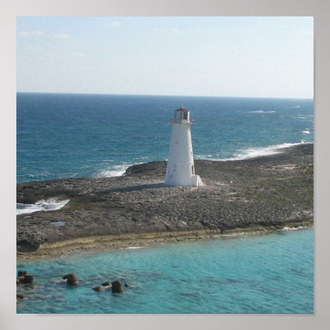 Lighthouse Photo Poster Print (Front)