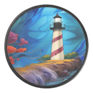 Lighthouse Point  Hockey Puck