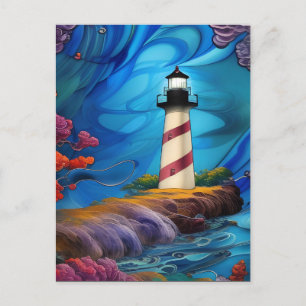 Lighthouse Point  Postcard