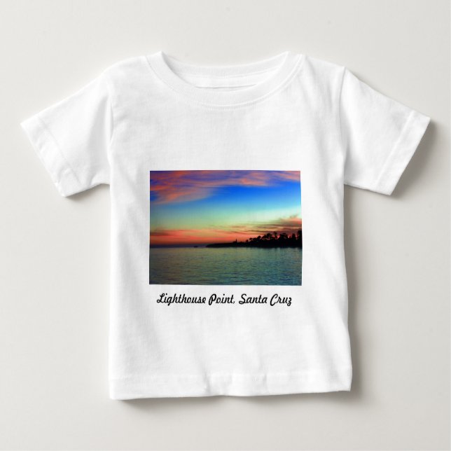 Lighthouse Point, Santa Cruz, CA Baby T-Shirt (Front)