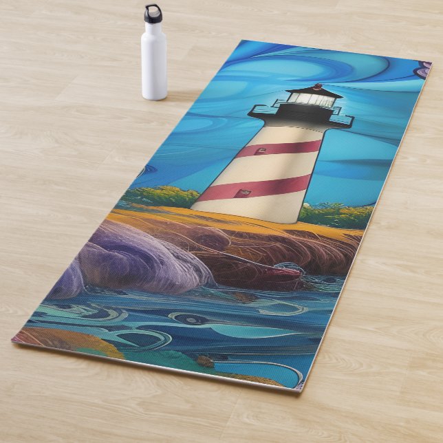 Lighthouse Point  Yoga Mat (In Situ)