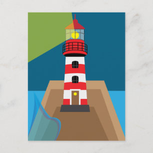 Lighthouse Postcard