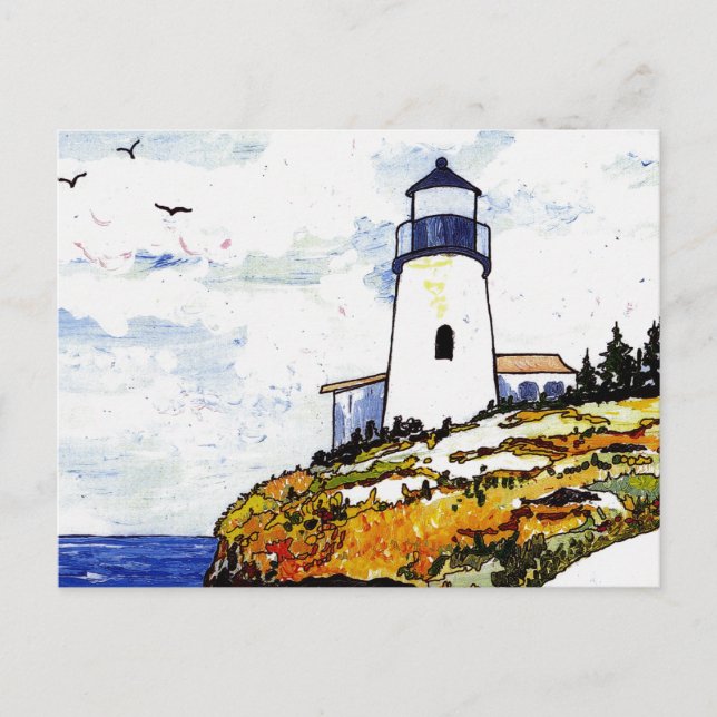 Lighthouse Postcard (Front)